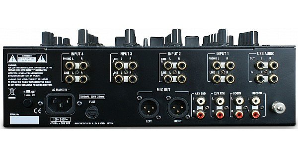 Jual Allen & Heath Xone 42 USB DJ Mixer, 4-Channel -